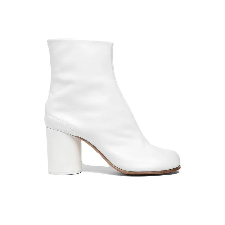 Maison Margiela Tabi Ankle Boots Women's Pure White-1