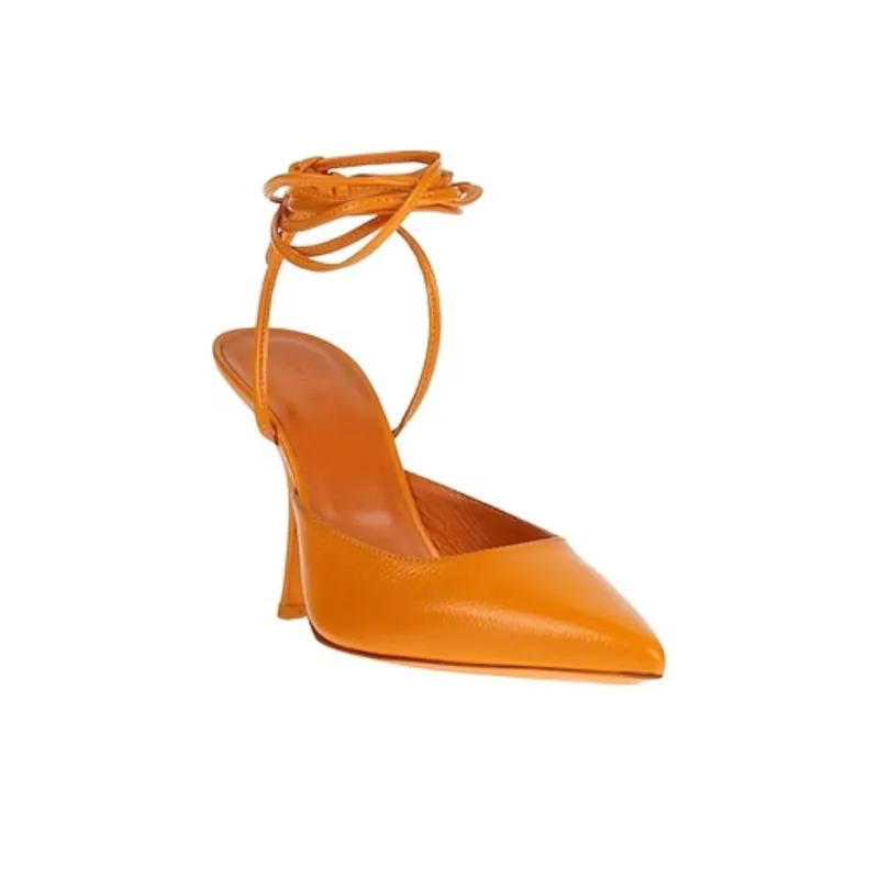 By Far High Heels Women's Orange-2