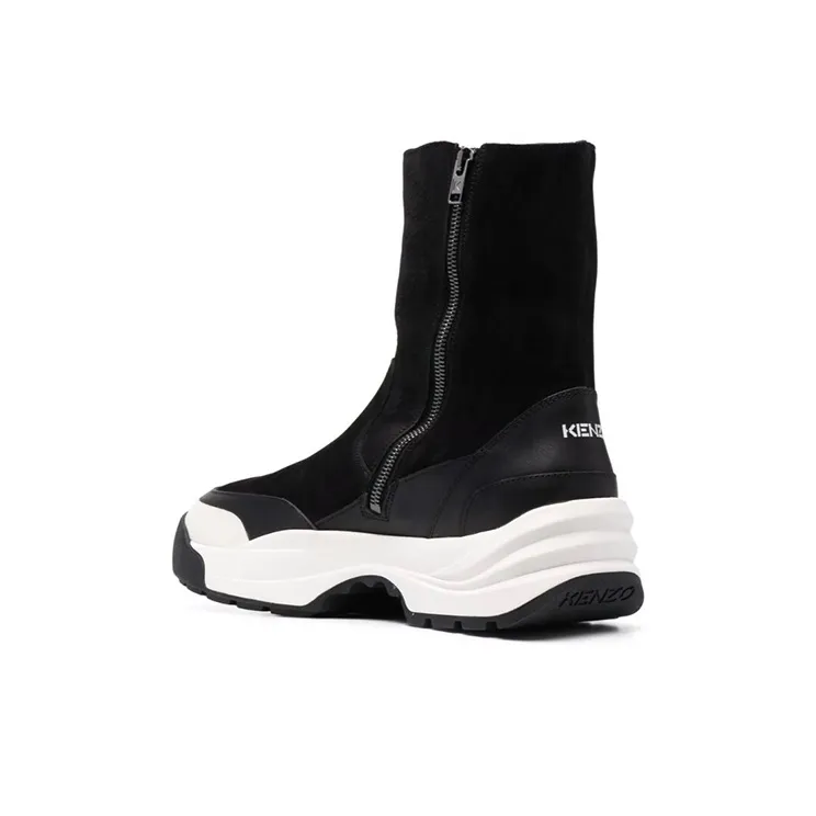 KENZO Ankle Boots Men Black-3