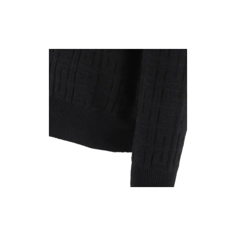 Givenchy Textured All Over 4G Crewneck Sweater-3