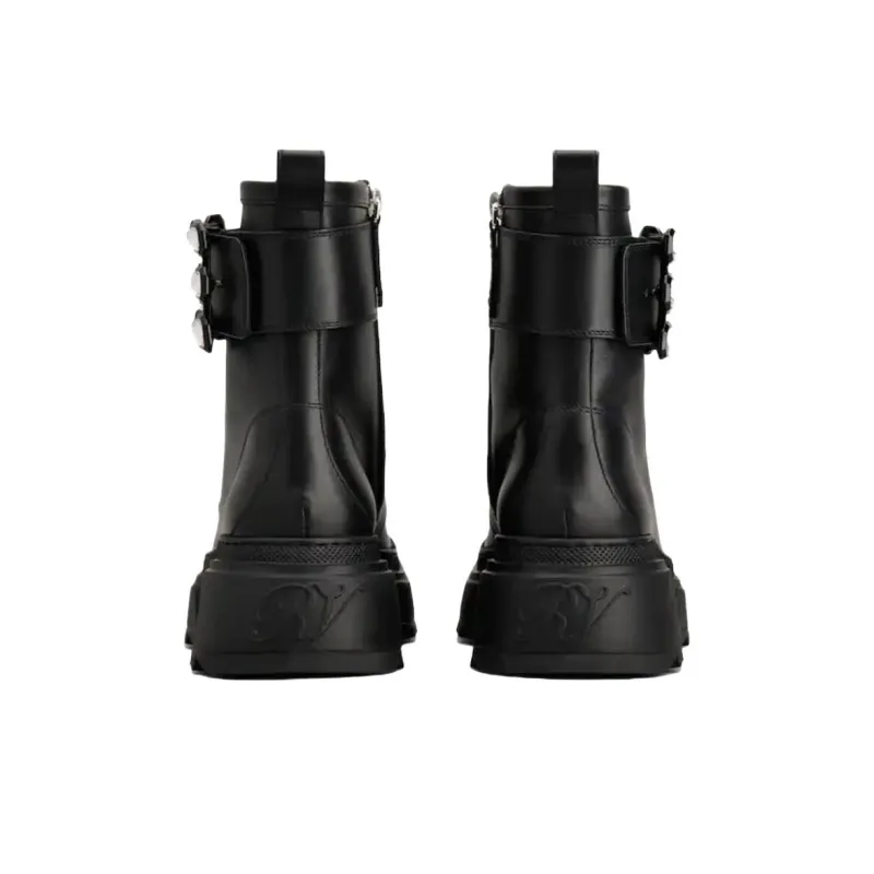 Roger Vivier Embellished Lace Up Boots Women's-5