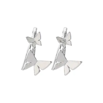 May10th S925 Silver Stud Stud Earrings Women's