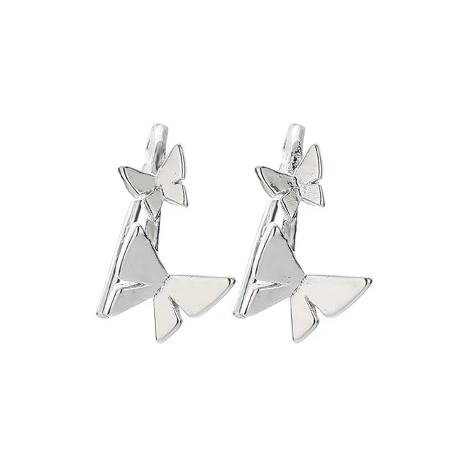 May10th S925 Silver Stud Stud Earrings Women's-0