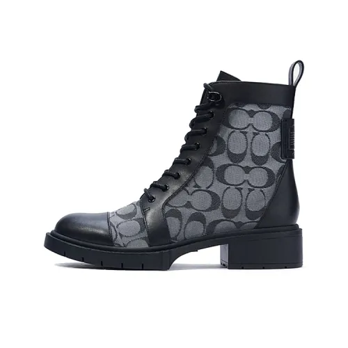 COACH Ankle Boots Women's Black