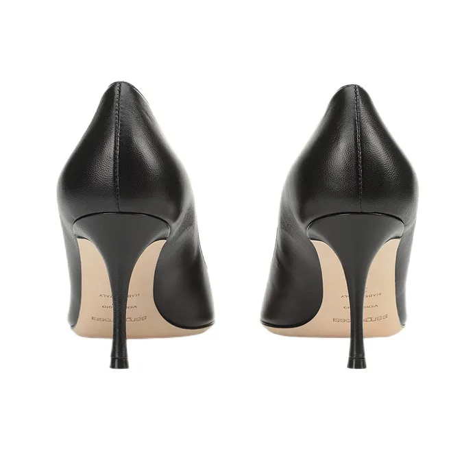 SERGIO ROSSI Godiva 75mm Polished-finish Pumps-3