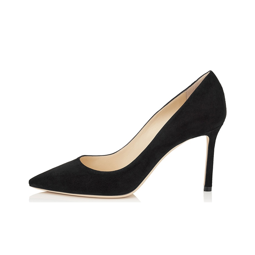 Jimmy Choo Romy High Heels Women's Black Original Shoe Box