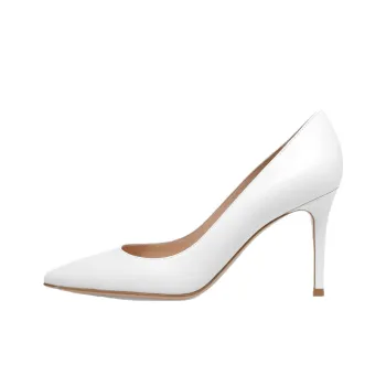 GIANVITO ROSSI Slim Heel High Heels 8.5cm Women's White