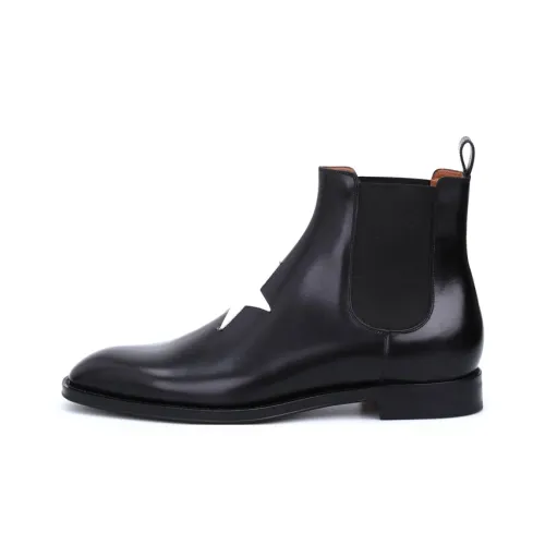 Givenchy Short Chelsea Boots Men's Black
