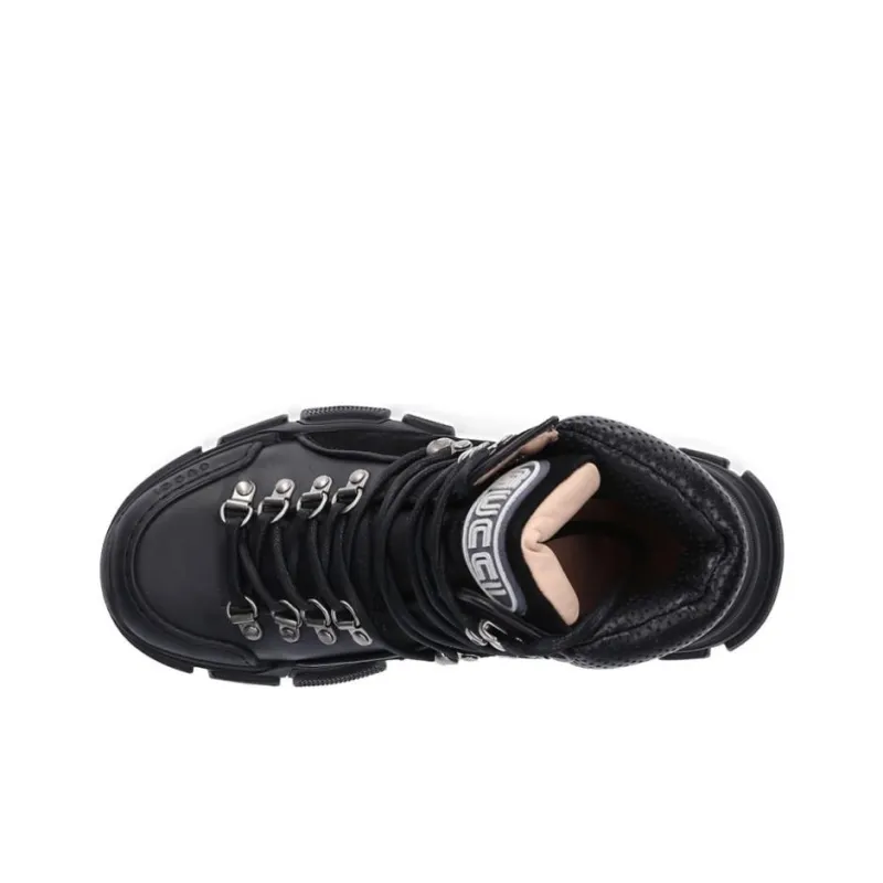 GUCCI Flashtrek High 'Black'-4