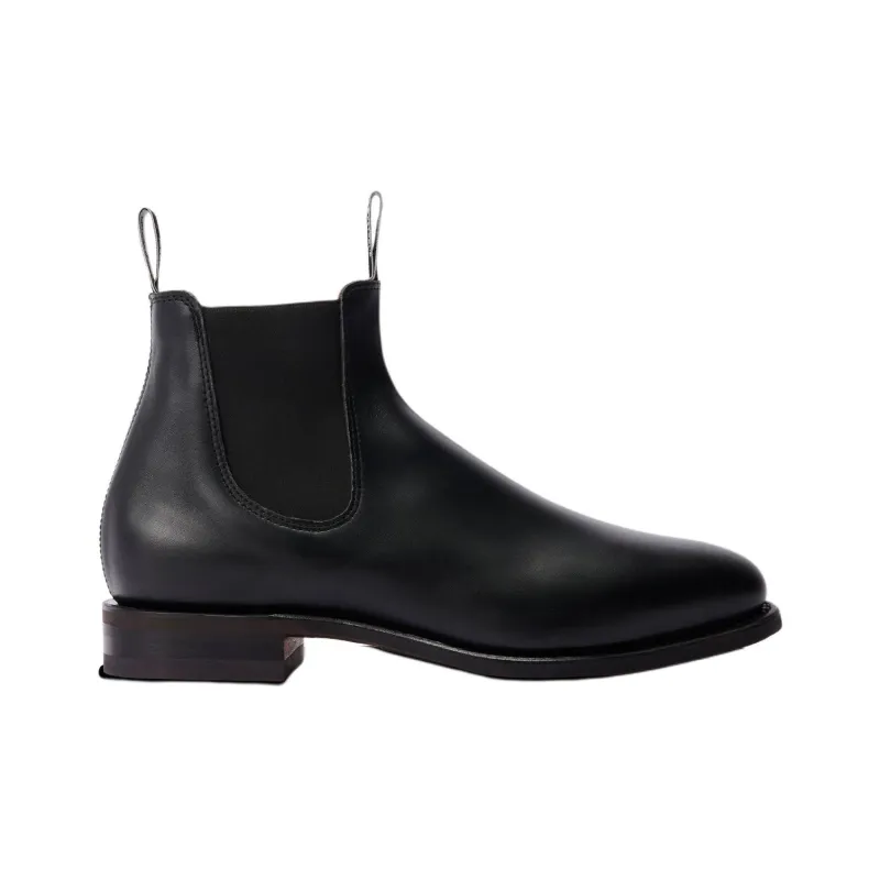 R.M.WILLIAMS Short Chelsea Boots 4.5cm Men's Black-1
