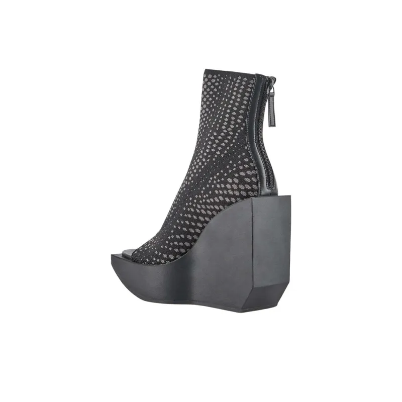 UNITED NUDE Ankle Boots 14.5cm Women's Black-3