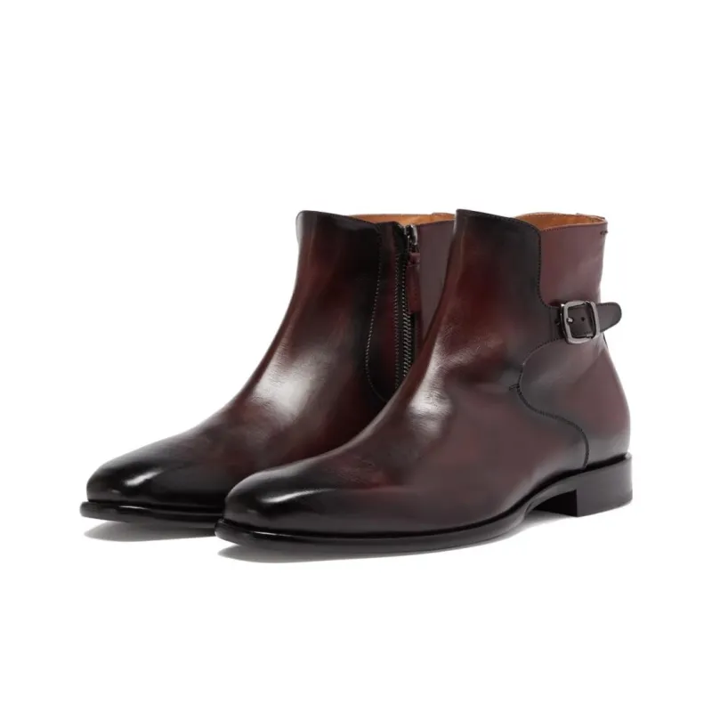 Oliver Sweeney Ankle Boots Men's Red-2
