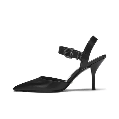 stuart weitzman 85mm Pointed-toe Leather Pumps