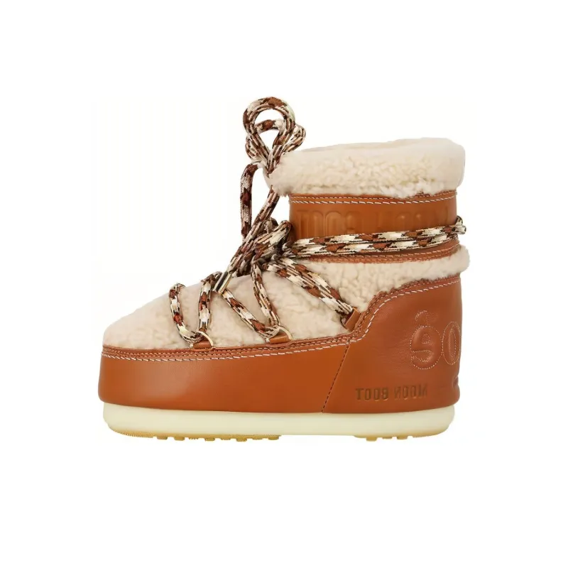 Chloé x Moon Boot Ankle Boots Women's Brown-0