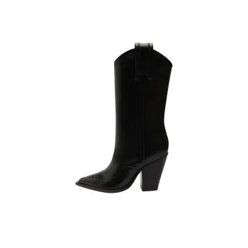 Schutz Cano Alto Ankle Boots 9cm Women's Black