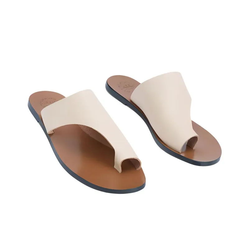 ATP Atelier Slip-Resistant Flip Flops Women's Beige-3