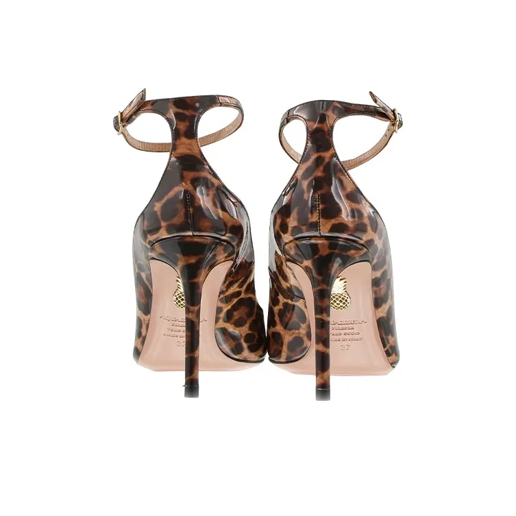 AQUAZZURA Mid-heel Leopard-print Pumps-5