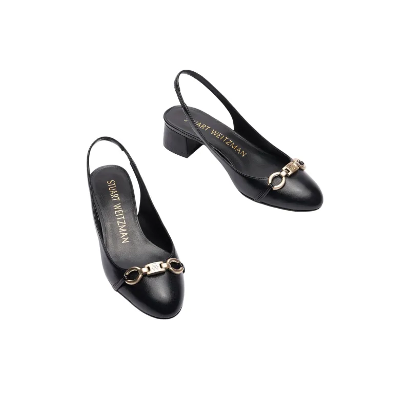 Stuart Weitzman/SW Vivienne High Heels 3.5cm Women's Black-3