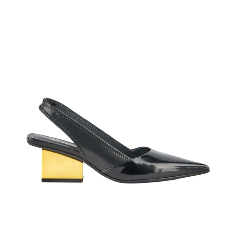 UNITED NUDE Raila Block Heel High Heels 6cm Women's Black-1