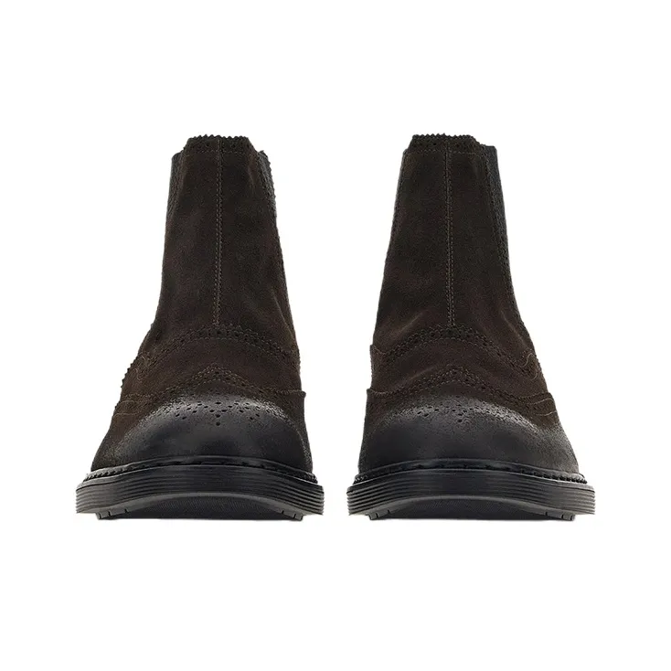 HOGAN Round-Toe Chelsea Boots-3