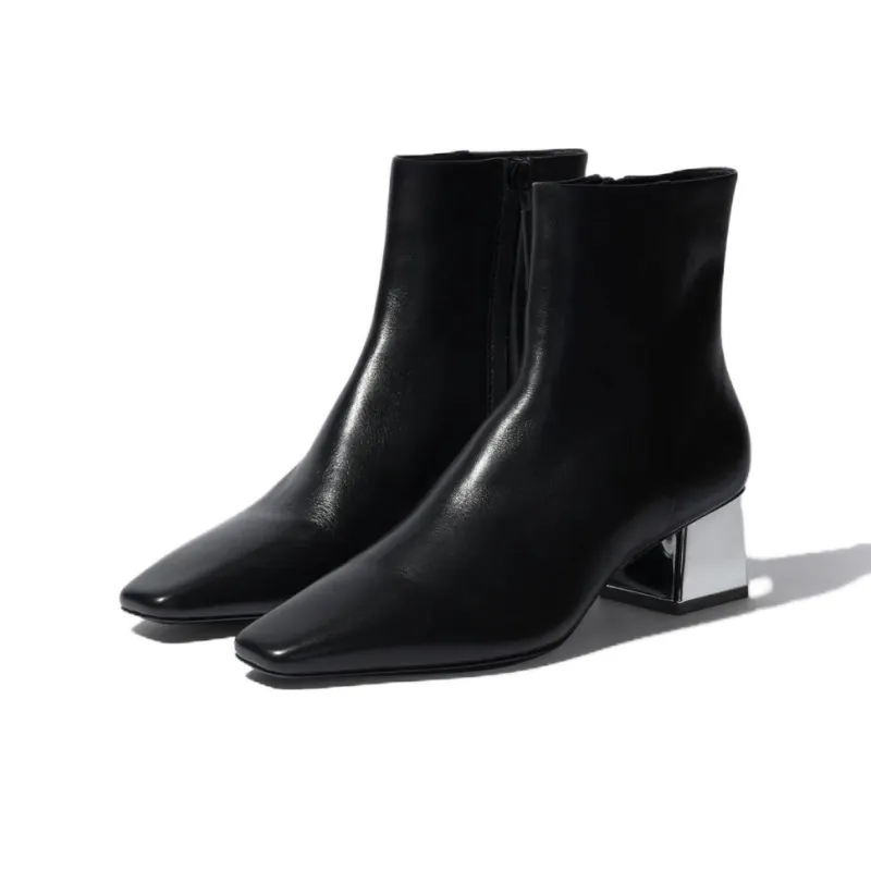 Simkhai Ryder Leather Ankle Boots-4