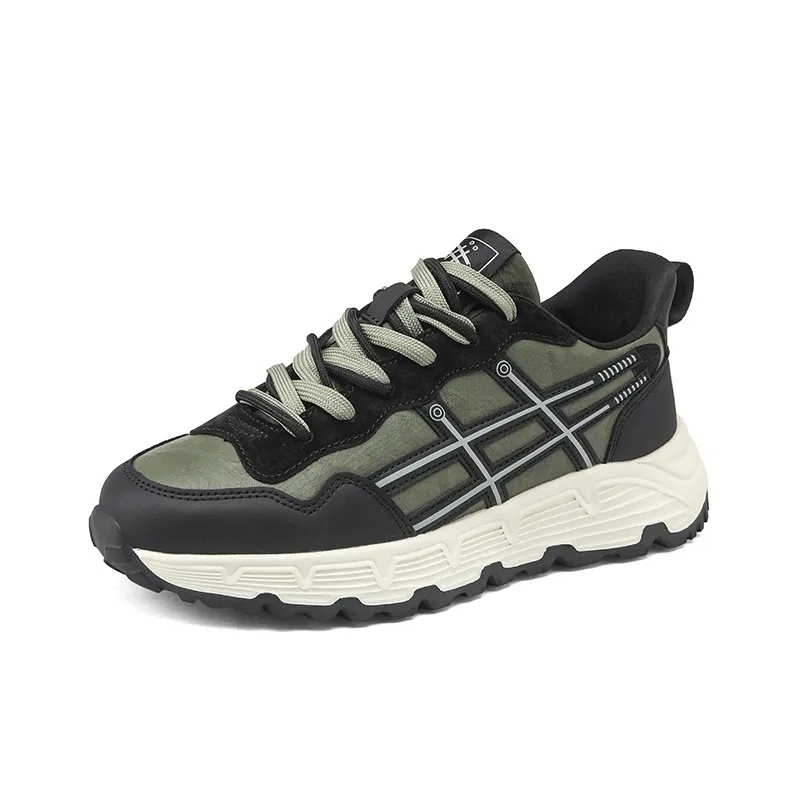 CEDAR HAN Slip Resistant Low Top Casual Shoes Men's-1