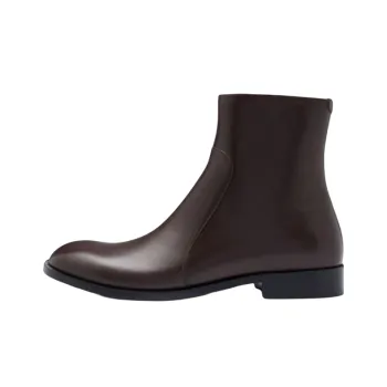 Maison Margiela Round Toe Ankle Boots