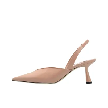 Jimmy Choo Maryanne Irregular Heel High Heels 6.5cm Women's Pink