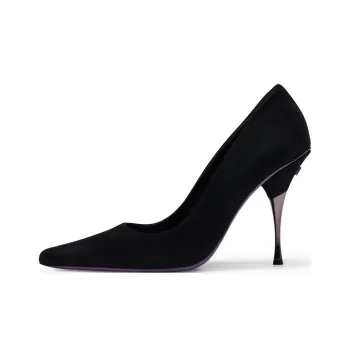 Naomi Campbell x HUGO BOSS Slim Heel High Heels Women's Black