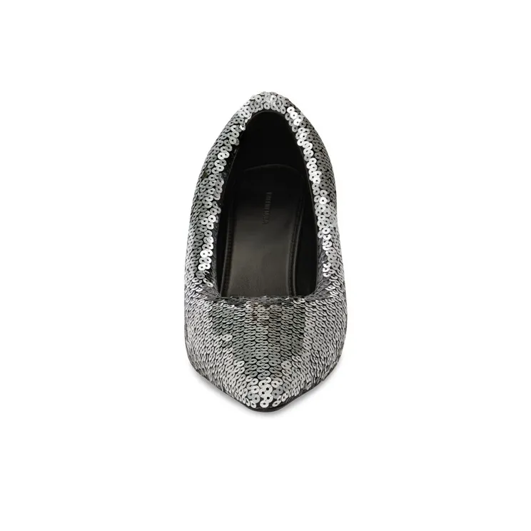 Balenciaga XL Cone Heel High Heels 11cm Women's Silver-4