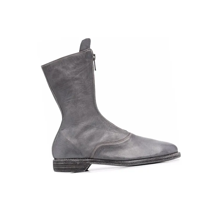 GUIDI Front Zip Ankle Boots-1