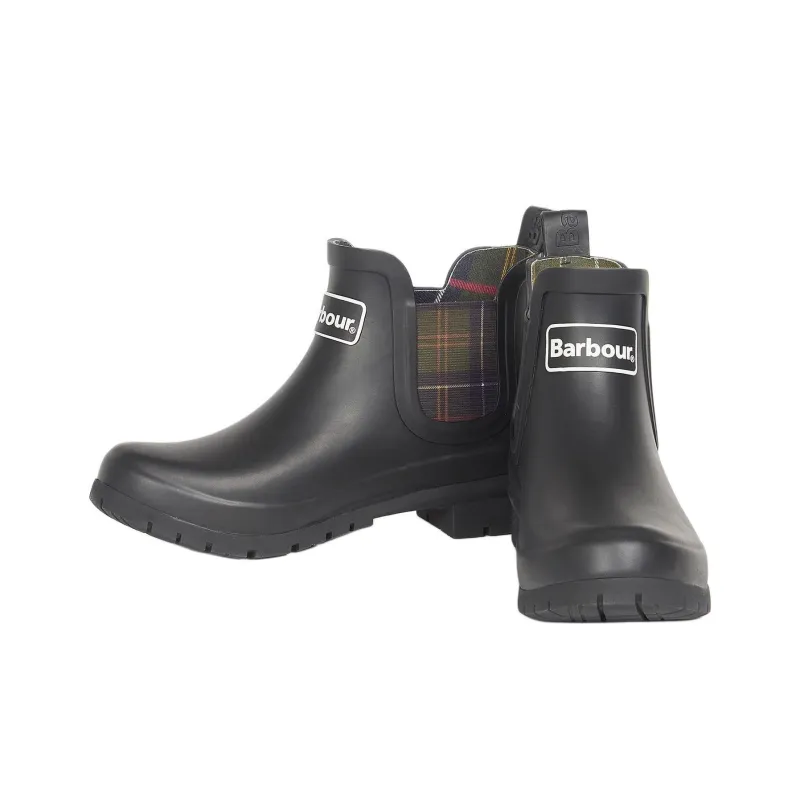 BARBOUR Ankle Length Chelsea Boots Women's Black-2