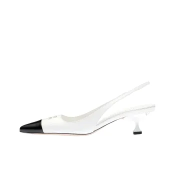 MIU MIU Cone Heel High Heels Women's White