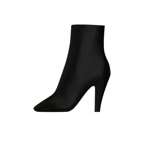 SAINT LAURENT Polished-finish Ankle Boots