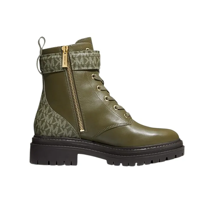 MICHAEL KORS Ankle Boots Women's Olive Green-1