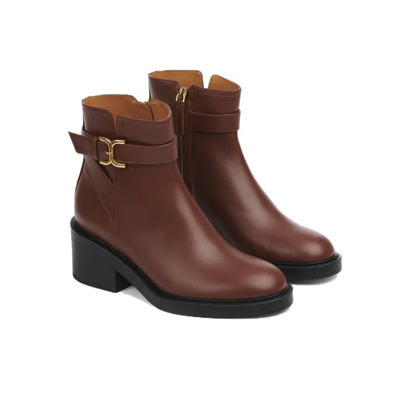 Chloé Marcie 60mm Leather Boots-2