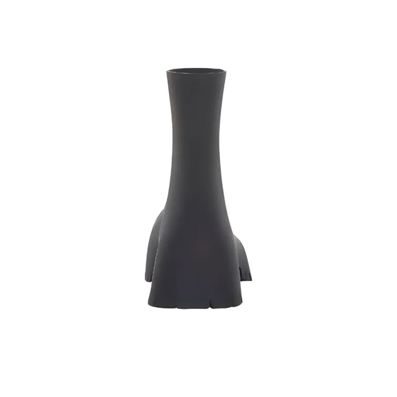 Balenciaga 50mm Trooper Rubber Boots 'Black'-4