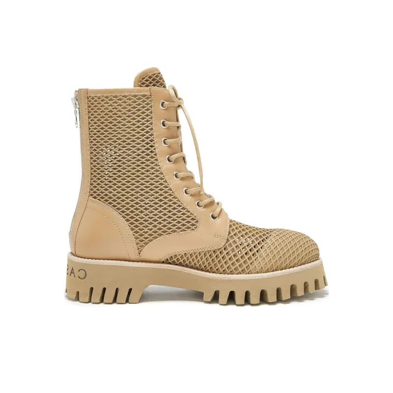 Casadei Mesh Ankle Boots-1
