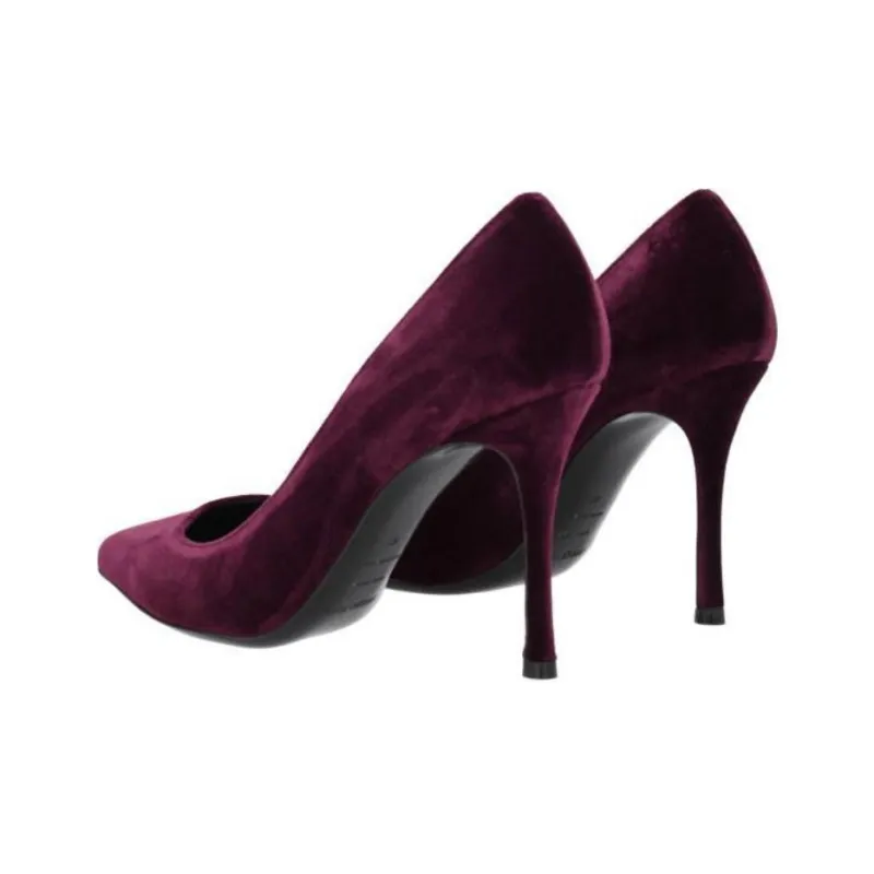 SERGIO ROSSI Godiva Slim Heel High Heels 9cm Women's Fuchsia-3