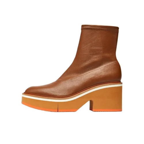 CLERGERIE ALBANE Ankle Boots 7.5cm Women's Brown