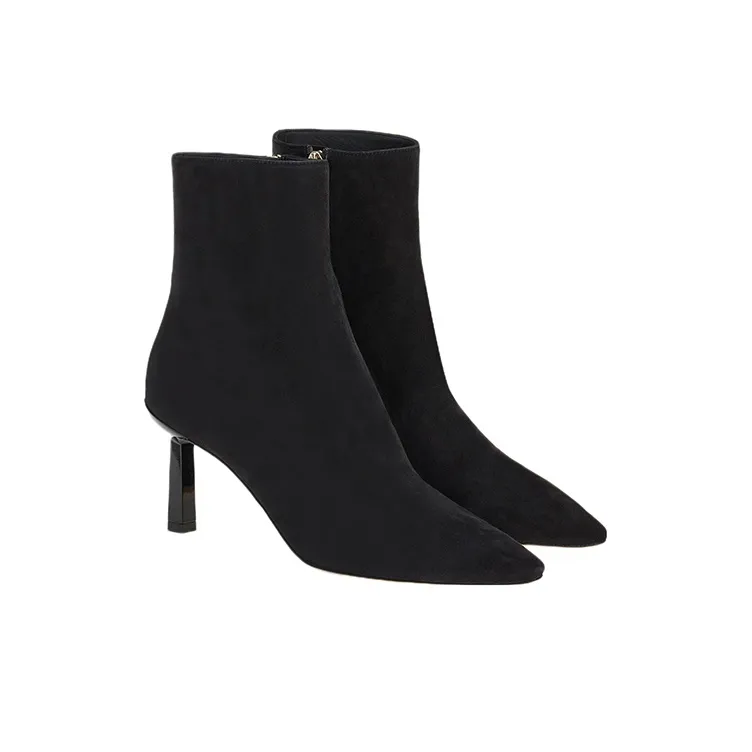 FERRAGAMO Ankle Boots 7cm Women's Black-2
