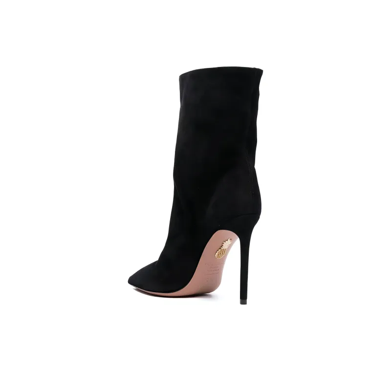 AQUAZZURA Matignon Ankle Boots 10.5cm Women's Black-3