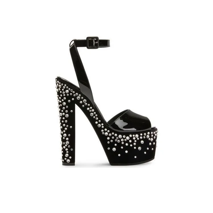 Giuseppe Zanotti Tarifa Jewel 170mm Platform Sandals Women's-1