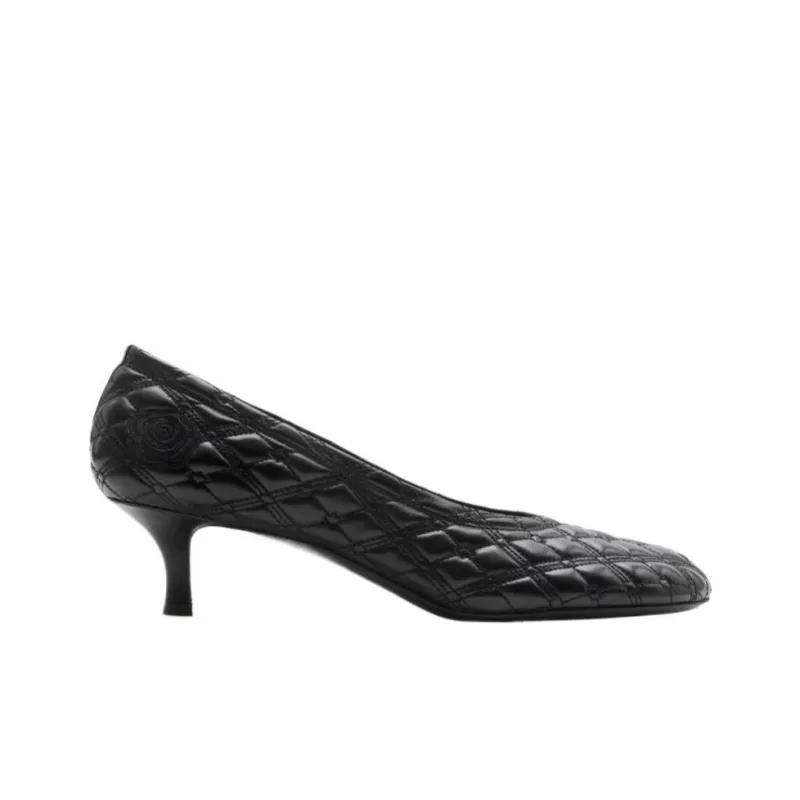 Burberry EKD Baby 45mm Leather Pumps-1