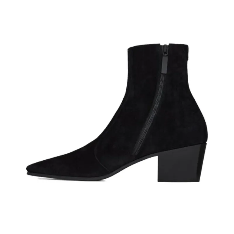SAINT LAURENT Vassili Ankle Boots-0