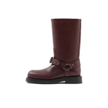 Burberry Knee-high Boots Women's Fuchsia