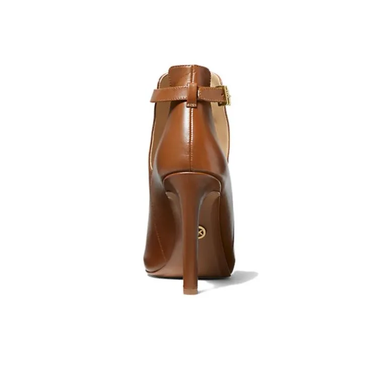 MICHAEL KORS Lawson Ankle Boots 8.8cm Women's Brown-3