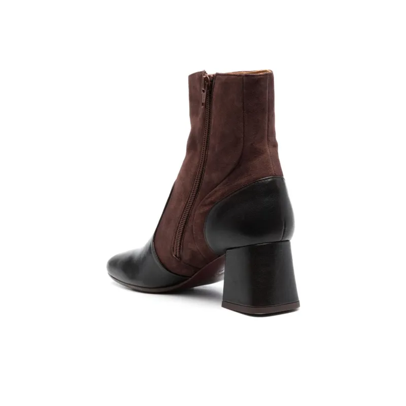 CHIE MIHARA Ankle Boots 7.5cm Women's Umber-3