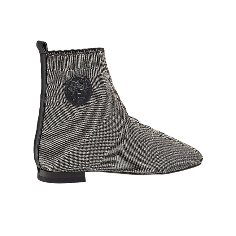 HERMES Ankle Boots Women's Gray-1