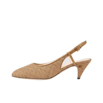 GUCCI Mini Double G Sling Back Pumps